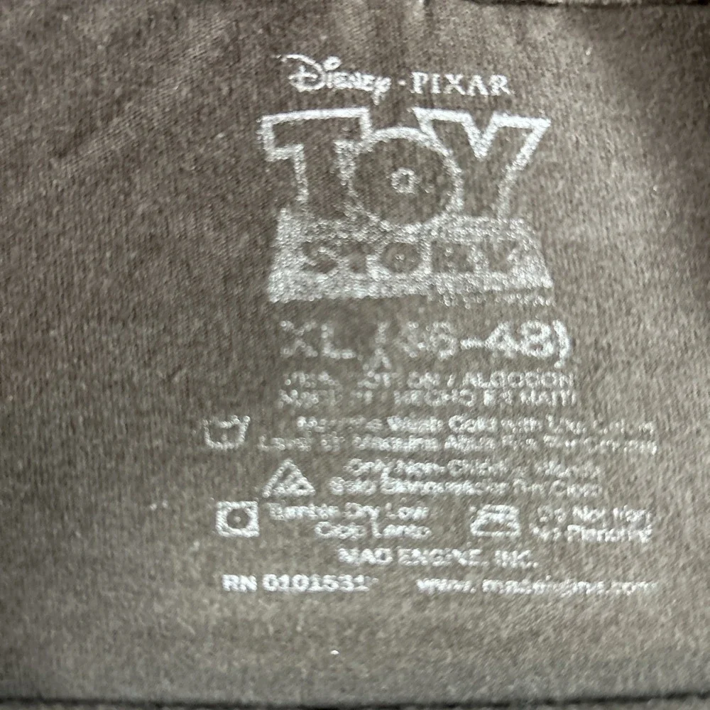Toy Story Teamwork Buzz And Woody Brown Extra Large T-Shirt